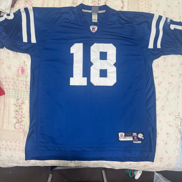 Reebok Other - Peyton Manning Indianapolis Colts Reebok NFL Jersey Blue 2XL